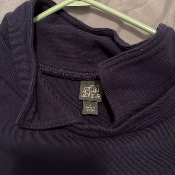 Cropped Laguna collared sweatshirt - Picture 2 of 3